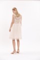 Cotton dress in lace