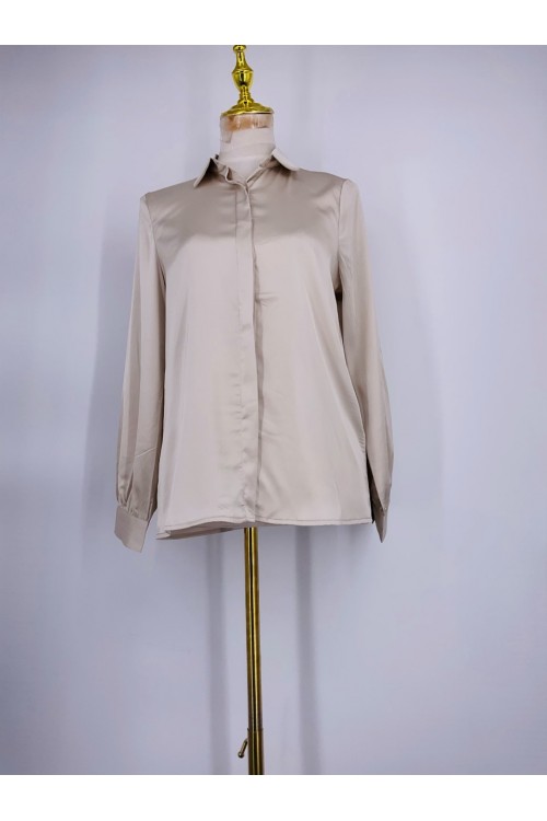 Chemise en satin