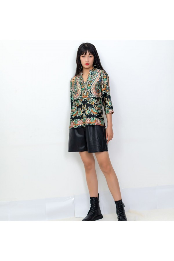 Printed blouse