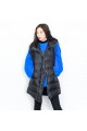 Sleeveless jacket with hood
