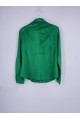 Suede effect shirt