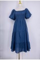 Cotton dress with lining