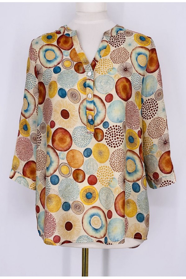 Satin t-shirt