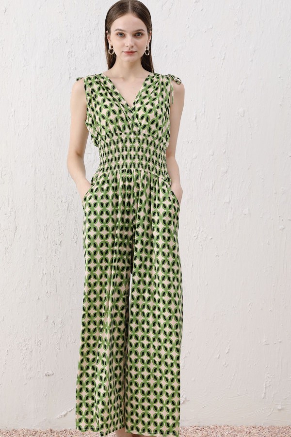 Printed jumpsuit