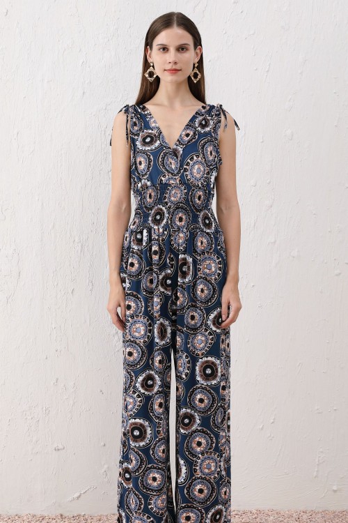 Printed jumpsuit