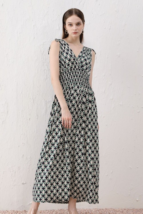 Printed dress