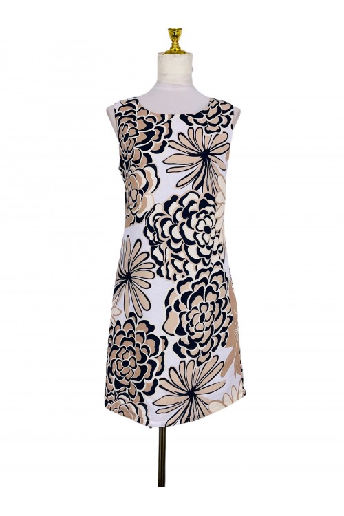Cotton dress with lining