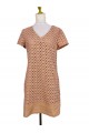 Cotton dress with lining