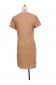 Cotton dress with lining
