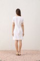Cotton dress with lining