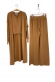 Top, cardigan and pants set