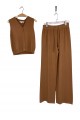 Top, cardigan and pants set