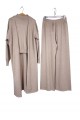 Top, cardigan and pants set