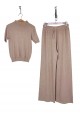 Top, cardigan and pants set