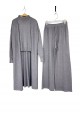 Top, cardigan and pants set