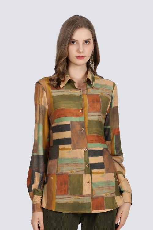 Chemise imprimée
