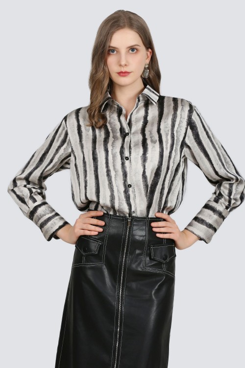 Chemise imprimée