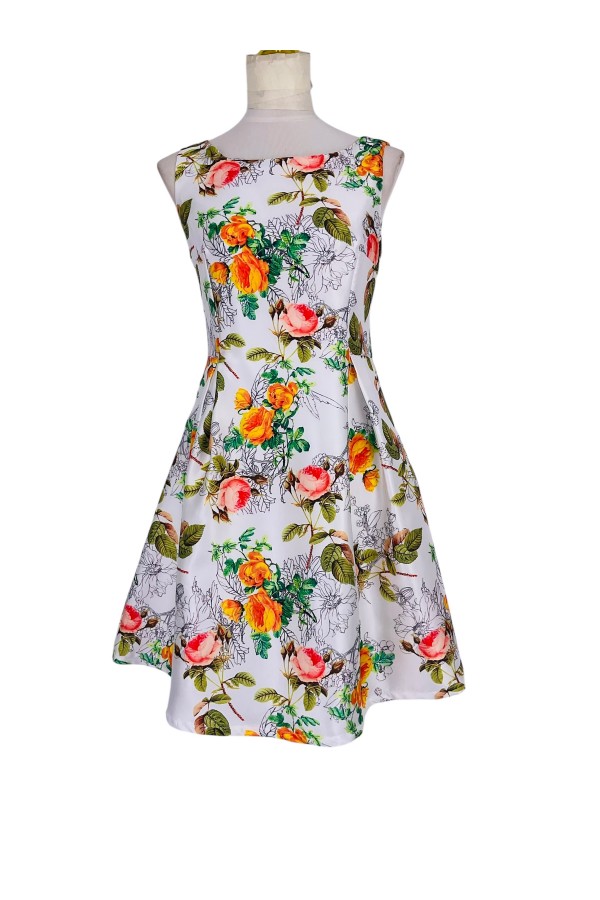 Printed dress