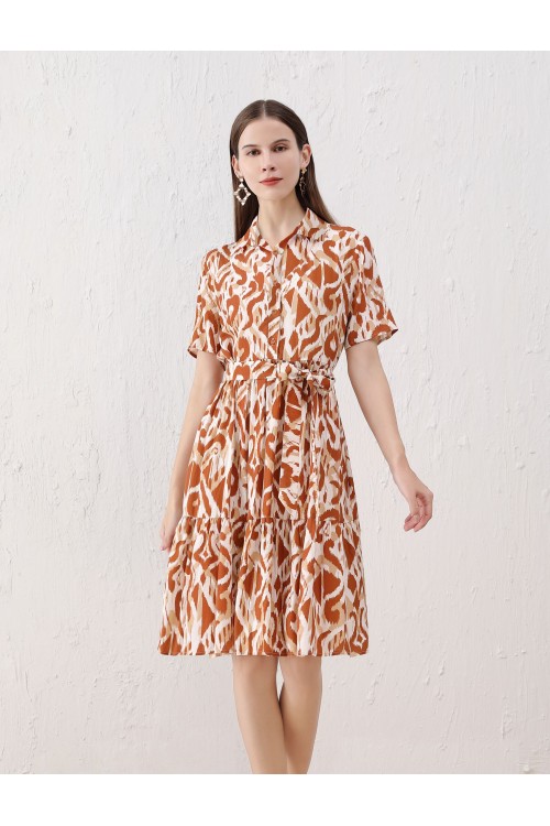 Printed dress