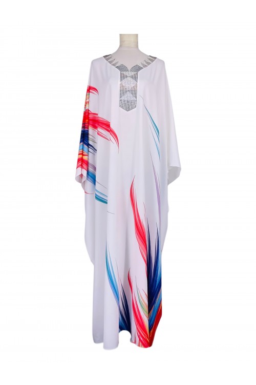 Abaya à strass