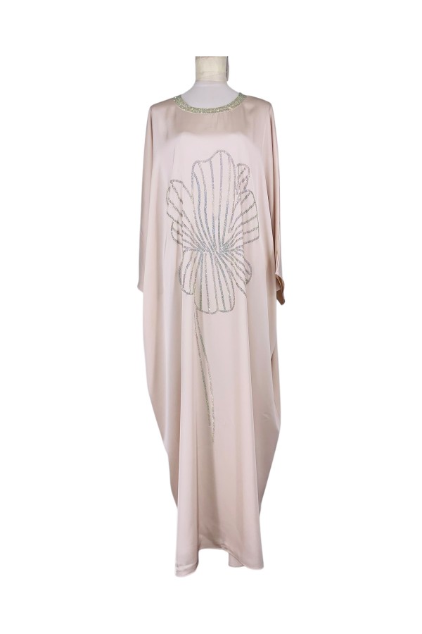 Rhinestone Abaya