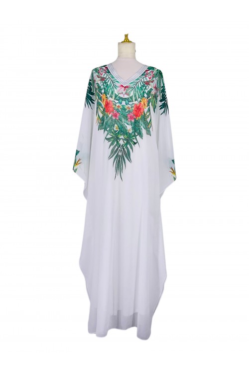 Rhinestone Abaya
