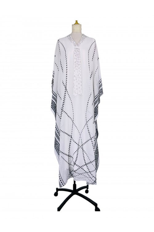 Rhinestone Abaya