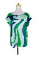 Satin t-shirt