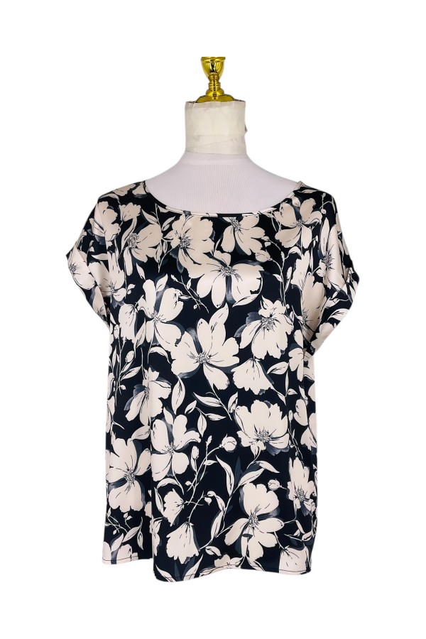 Satin t-shirt